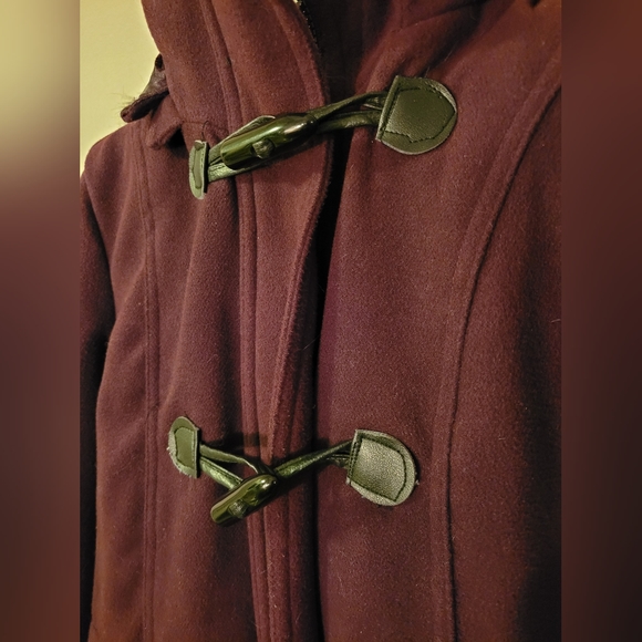 Plum purple Suzy Shier winter coat - Picture 2 of 5